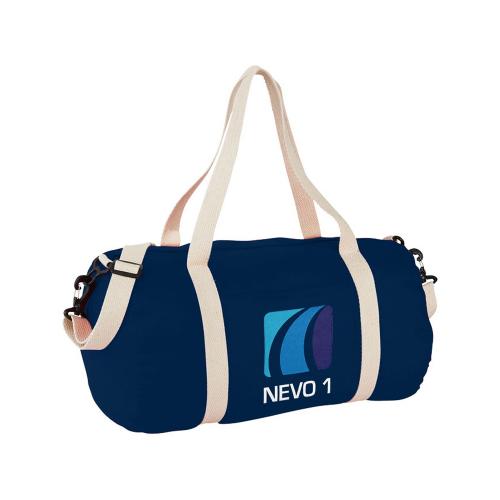 Хлопковая сумка Barrel Duffel; - купить именные сувениры в Воронеже