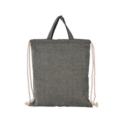 Рюкзак со шнурком Pheebs из 150 г/м2 переработанного хлопка; - купить необычные подарки в Воронеже