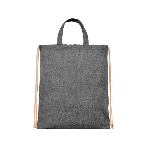 Рюкзак со шнурком Pheebs из 210 г/м2 переработанного хлопка; - купить необычные подарки в Воронеже