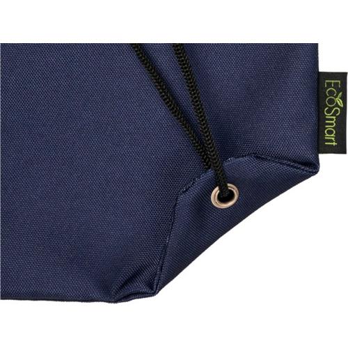 Рюкзак со шнурком Oriole из переработанного ПЭТ; - купить подарки с логотипом в Воронеже