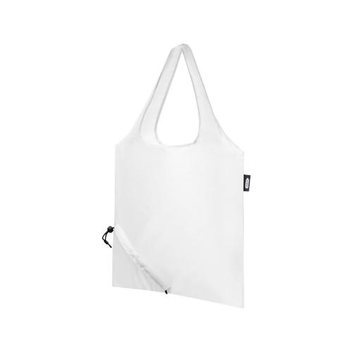 Складная эко-сумка Sabia из вторичного ПЭТ; - купить именные сувениры в Воронеже