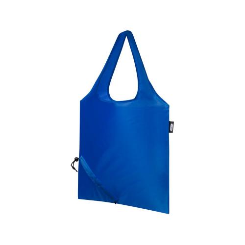 Складная эко-сумка Sabia из вторичного ПЭТ; - купить именные сувениры в Воронеже