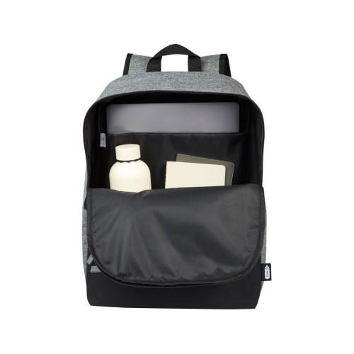 Двухцветный рюкзак для ноутбука 15 Reclaim объемом 14 л, изготовленный из переработанных материалов по стандарту GRS; - купить именные сувениры в Воронеже
