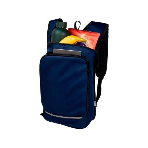 Рюкзак для прогулок Trails объемом 6,5 л, изготовленный из переработанного ПЭТ по стандарту GRS; - купить именные сувениры в Воронеже