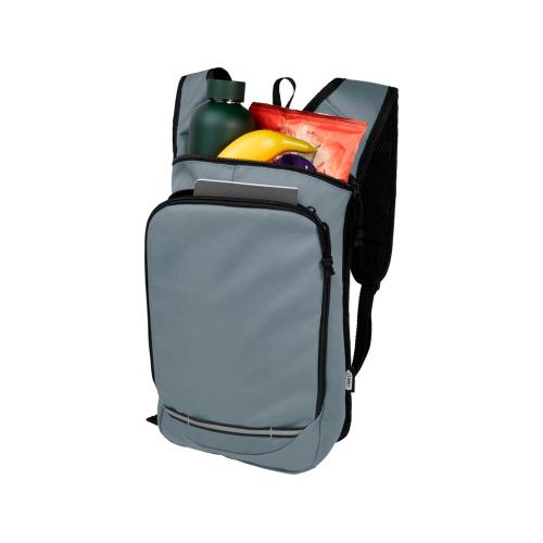 Рюкзак для прогулок Trails объемом 6,5 л, изготовленный из переработанного ПЭТ по стандарту GRS; - купить именные сувениры в Воронеже