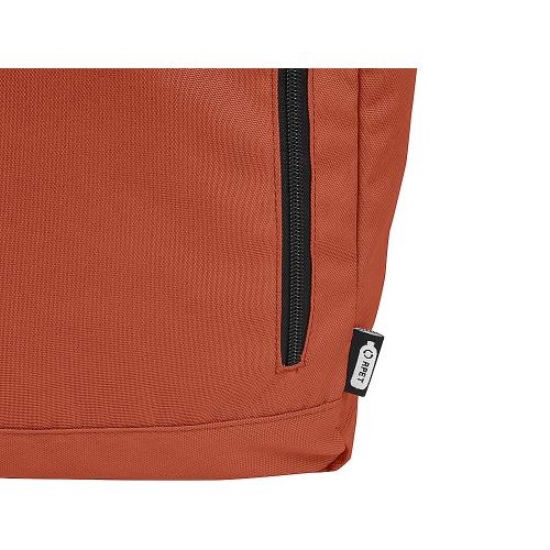 Рюкзак Байрон 15,6 объемом 18 л со скручиваемым верхом, изготовленный из переработанного ПЭТ по стандарту GRS; - купить подарки с логотипом в Воронеже