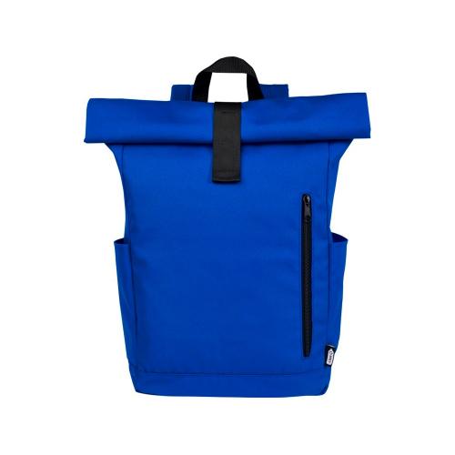 Рюкзак Byron 15,6 объемом 18 л со скручиваемым верхом, изготовленный из переработанного ПЭТ по стандарту GRS; - купить необычные подарки в Воронеже