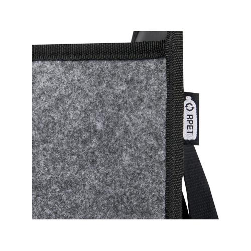 Складной органайзер для автомобиля Felta из фетра, переработанного по стандарту GRS; - купить подарки с логотипом в Воронеже