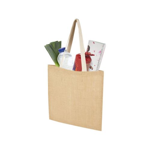 Эко-сумка Juta 7 л из джута плотностью 300 г/м2; - купить необычные сувениры в Воронеже