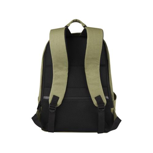 Рюкзак для ноутбука 15,6 дюймов с защитой от кражи Joey объемом 18 л из брезента, переработанного по стандарту GRS; - купить необычные сувениры в Воронеже