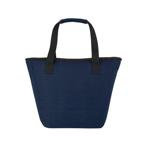 Пищевая сумка-холодильник Joey из брезента, переработанного по стандарту GRS, объемом 6 л на 9 банок; - купить необычные сувениры в Воронеже