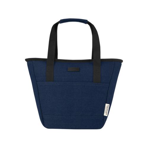 Пищевая сумка-холодильник Joey из брезента, переработанного по стандарту GRS, объемом 6 л на 9 банок; - купить необычные подарки в Воронеже