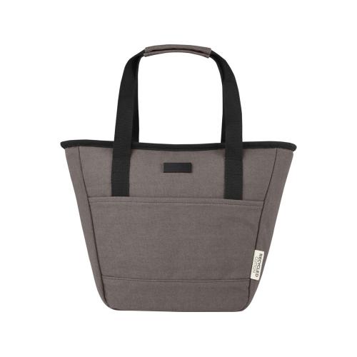 Пищевая сумка-холодильник Joey из брезента, переработанного по стандарту GRS, объемом 6 л на 9 банок; - купить необычные подарки в Воронеже