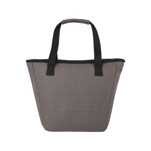 Пищевая сумка-холодильник Joey из брезента, переработанного по стандарту GRS, объемом 6 л на 9 банок; - купить необычные сувениры в Воронеже