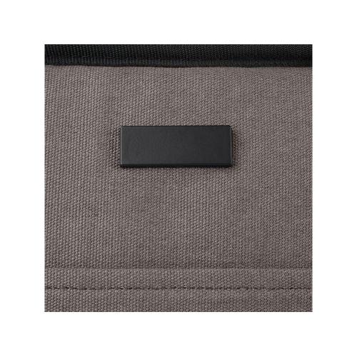 Пищевая сумка-холодильник Joey из брезента, переработанного по стандарту GRS, объемом 6 л на 9 банок; - купить подарки с логотипом в Воронеже