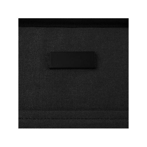 Пищевая сумка-холодильник Joey из брезента, переработанного по стандарту GRS, объемом 6 л на 9 банок; - купить подарки с логотипом в Воронеже