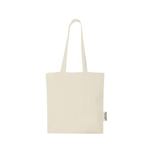 Эко-сумка Madras объемом 7 л из переработанного хлопка плотностью 140 г/м2; - купить необычные подарки в Воронеже