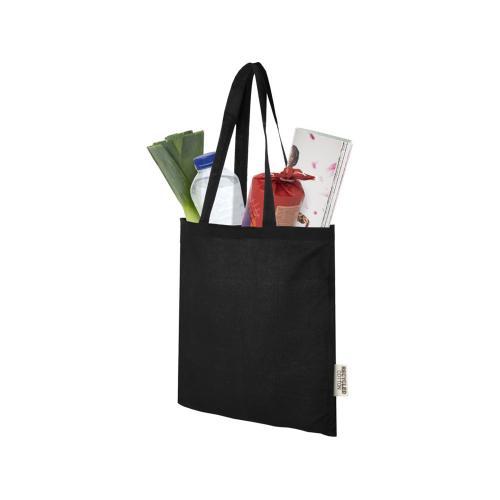 Эко-сумка Madras объемом 7 л из переработанного хлопка плотностью 140 г/м2; - купить необычные сувениры в Воронеже