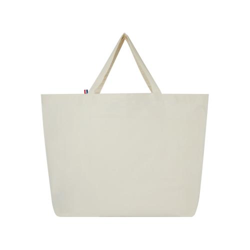 Переработанная эко-сумка Cannes плотностью 200 г/м2 вторичной переработки - Натуральный; - купить необычные сувениры в Воронеже