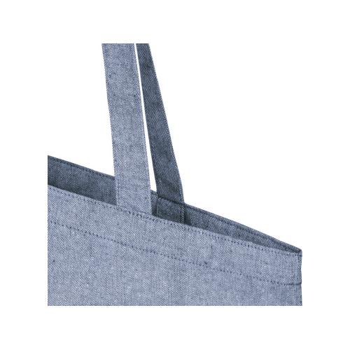 Pheebs 150 г/м² Aware™ эко-сумка из переработанного сырья - Синий; - купить именные сувениры в Воронеже