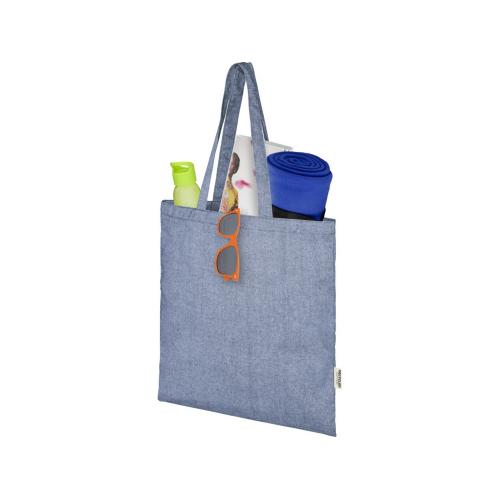 Pheebs 150 г/м² Aware™ эко-сумка из переработанного сырья - Синий; - купить необычные сувениры в Воронеже