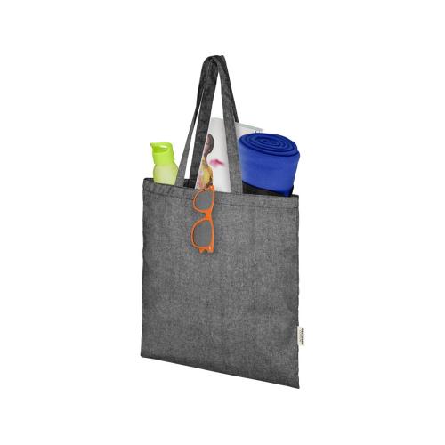 Pheebs 150 г/м² Aware™ эко-сумка из переработанного сырья - Черный; - купить необычные сувениры в Воронеже