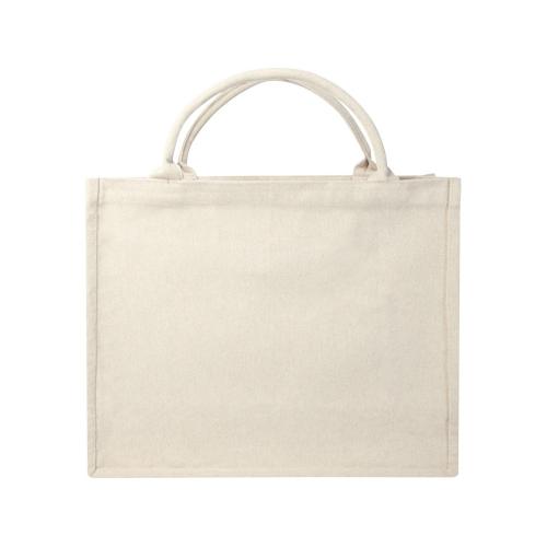 Page эко-сумка для книг из переработанного материала Aware™ плотностью 500 г/м² - Бежевый; - купить необычные подарки в Воронеже
