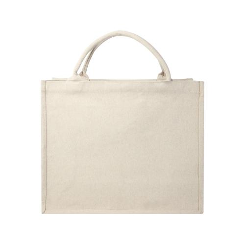 Page эко-сумка для книг из переработанного материала Aware™ плотностью 500 г/м² - Бежевый; - купить необычные сувениры в Воронеже