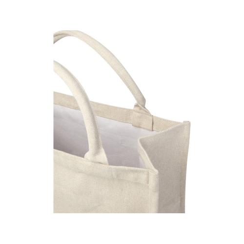 Page эко-сумка для книг из переработанного материала Aware™ плотностью 500 г/м² - Бежевый; - купить именные сувениры в Воронеже