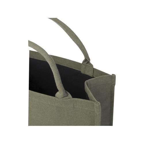 Page эко-сумка для книг из переработанного материала Aware™ плотностью 500 г/м² - Зеленый; - купить именные сувениры в Воронеже