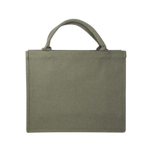 Page эко-сумка для книг из переработанного материала Aware™ плотностью 500 г/м² - Зеленый; - купить необычные подарки в Воронеже