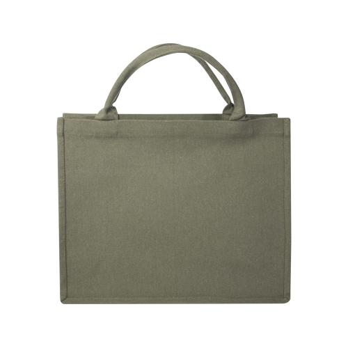 Page эко-сумка для книг из переработанного материала Aware™ плотностью 500 г/м² - Зеленый; - купить необычные сувениры в Воронеже