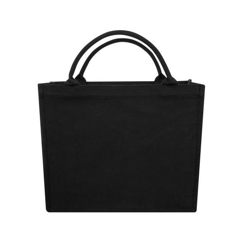 Page эко-сумка для книг из переработанного материала Aware™ плотностью 500 г/м² - Черный; - купить необычные сувениры в Воронеже