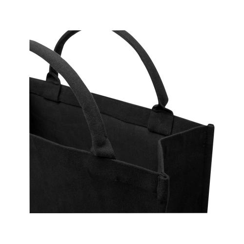 Page эко-сумка для книг из переработанного материала Aware™ плотностью 500 г/м² - Черный; - купить именные сувениры в Воронеже