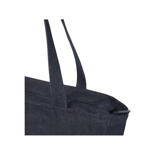 Weekender эко-сумка из переработанного материала Aware™ плотностью 500 г/м² - Джинс; - купить именные сувениры в Воронеже