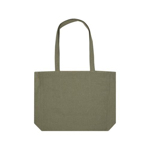 Weekender эко-сумка из переработанного материала Aware™ плотностью 500 г/м² - Зеленый; - купить необычные подарки в Воронеже