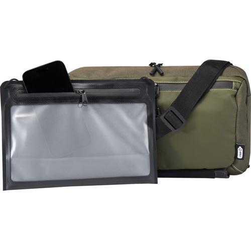 Roam модульная сумка-слинг из переработанных материалов; - купить подарки с логотипом в Воронеже