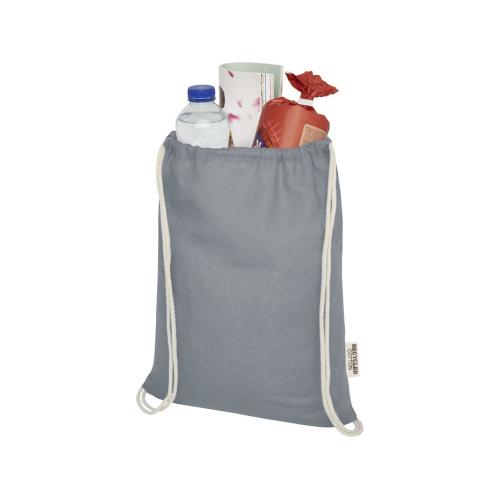 Oregon сумка-кисет из переработанного хлопка, сертифицированного согласно GRS; - купить необычные сувениры в Воронеже