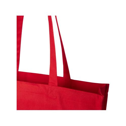 Florida эко-сумка с ластовицей плотностью 270 г/м² - Красный; - купить подарки с логотипом в Воронеже