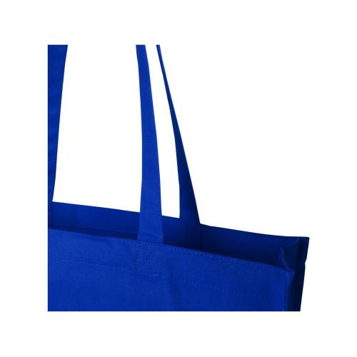 Florida эко-сумка с ластовицей плотностью 270 г/м² - Ярко-синий; - купить подарки с логотипом в Воронеже
