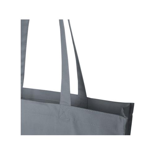 Florida эко-сумка с ластовицей плотностью 270 г/м² - Серый; - купить подарки с логотипом в Воронеже