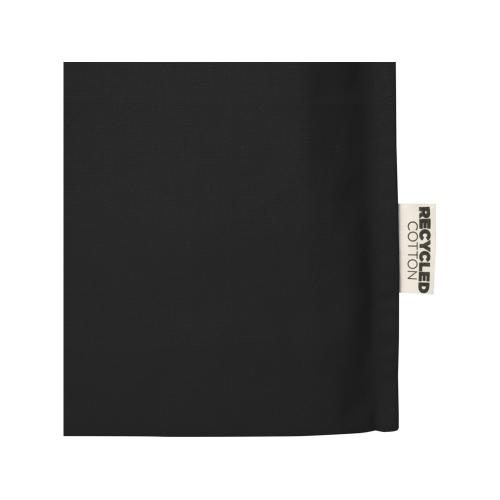 Florida эко-сумка с ластовицей плотностью 270 г/м² - сплошной черный; - купить именные сувениры в Воронеже