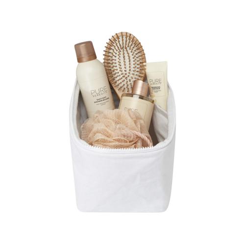 Органайзер для туалетных принадлежностей из переработанного материала Pack 500 г/м² Aware™ - Белый; - купить необычные сувениры в Воронеже