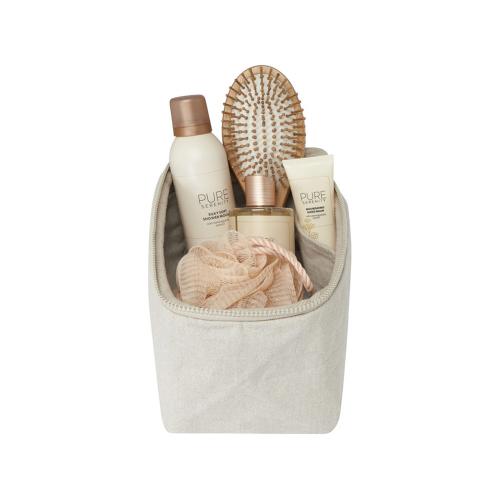 Органайзер для туалетных принадлежностей из переработанного материала Pack 500 г/м² Aware™ - Oatmeal; - купить необычные сувениры в Воронеже