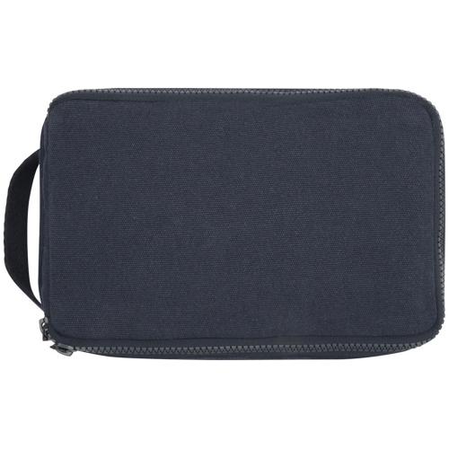 Органайзер для туалетных принадлежностей из переработанного материала Pack 500 г/м² Aware™ - Темно - синий; - купить необычные подарки в Воронеже