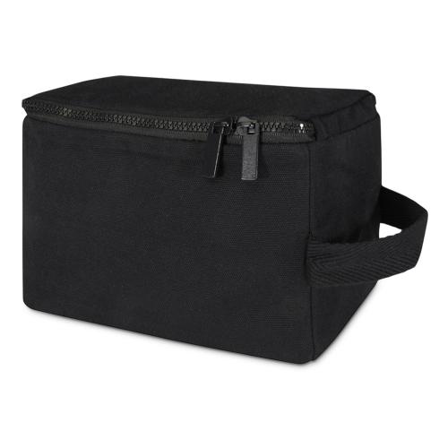 Органайзер для туалетных принадлежностей из переработанного материала Pack 500 г/м² Aware™ - сплошной черный