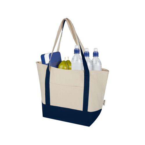 Sam эко- сумка из переработанного хлопка, сертифицированного согласно GRS; - купить именные сувениры в Воронеже