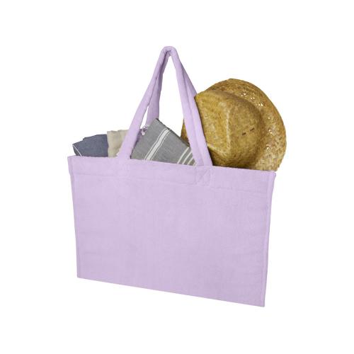 Пляжная эко-сумка Siam объемом 13 л из переработанной махровой ткани; - купить необычные сувениры в Воронеже