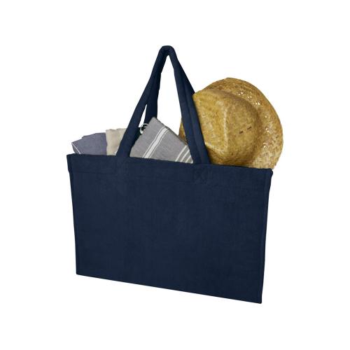 Пляжная эко-сумка Siam объемом 13 л из переработанной махровой ткани; - купить необычные сувениры в Воронеже