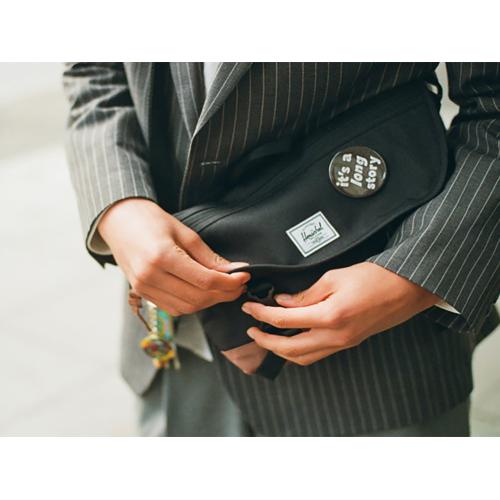 Сумка-мессенджер Herschel Cove из переработанного материала 22; - купить подарки с логотипом в Воронеже